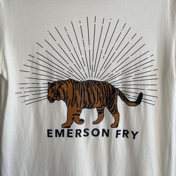 *SOLD OUT*  Emerson Fry TIGER T-SHIRT - IVORY (SIZE SMALL) - Picture 5 of 10